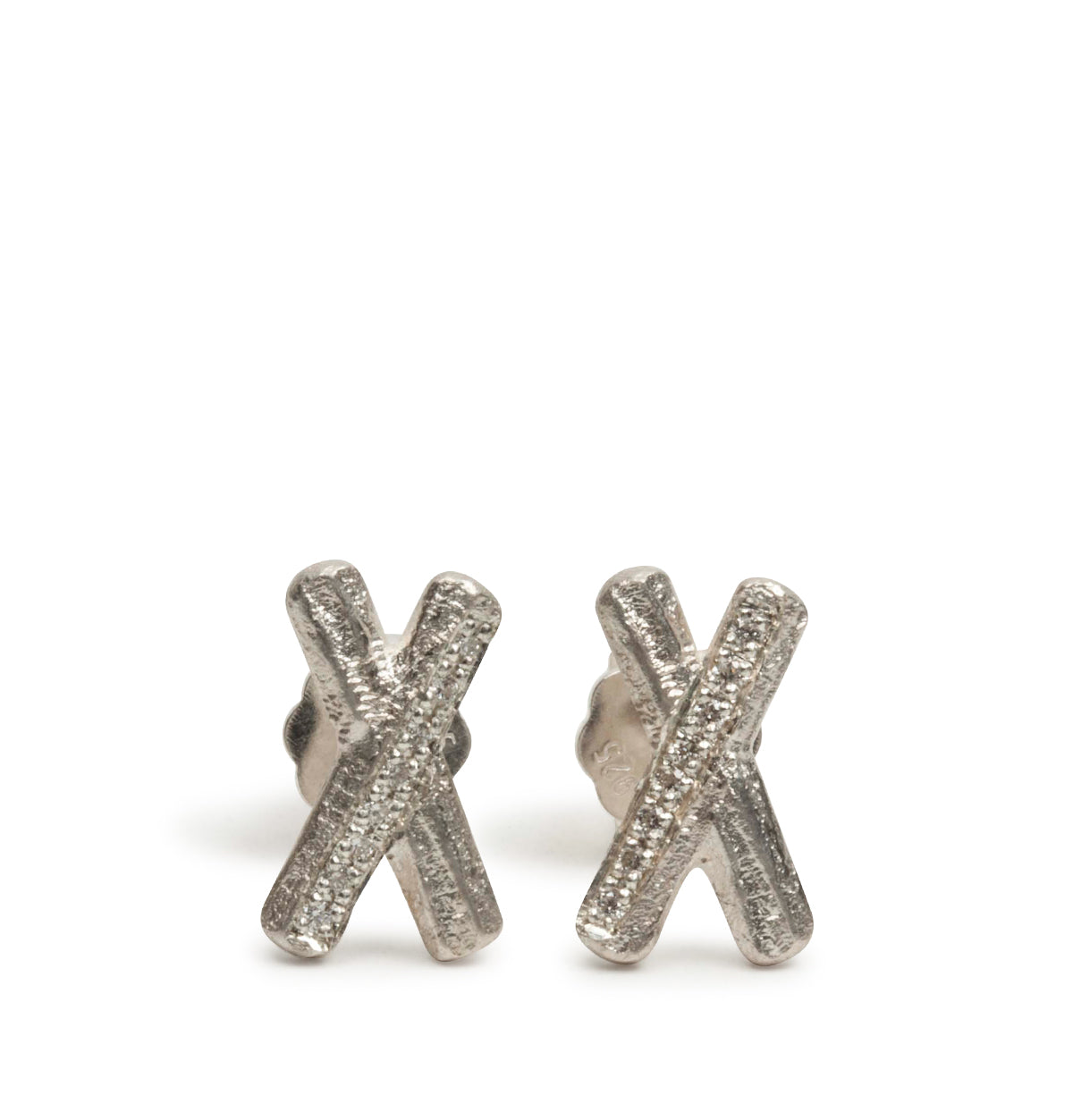 X-Bark Ohrstecker mit Brillanten - Goldschmiede Krack - Trauringe & Unikatschmuck aus Deidesheim