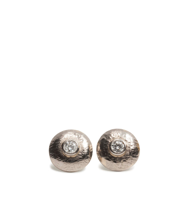 750 Weißgold Ohrstecker mit Brillanten