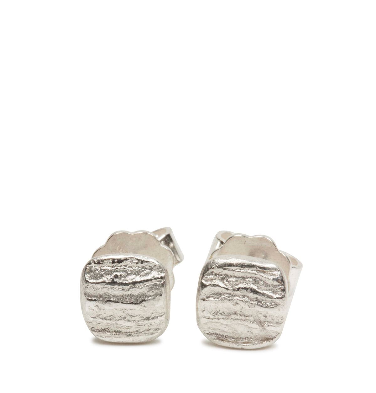 Ohrstecker mit Struktur - 6 mm - Goldschmiede Krack - Trauringe & Unikatschmuck aus Deidesheim