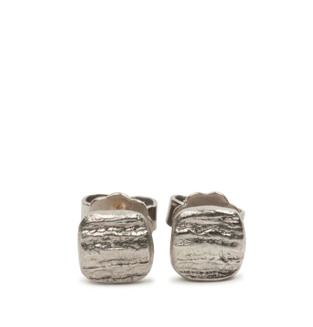 Ohrstecker mit Struktur - 6 mm - Goldschmiede Krack - Trauringe & Unikatschmuck aus Deidesheim