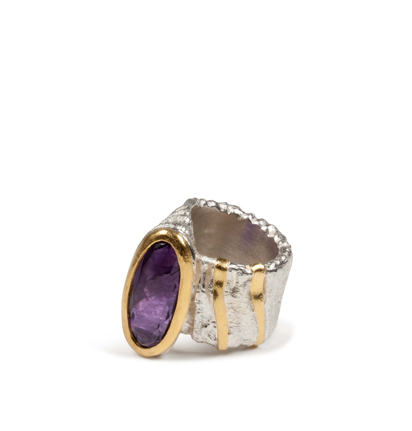 Amethyst Ring - Goldschmiede Krack