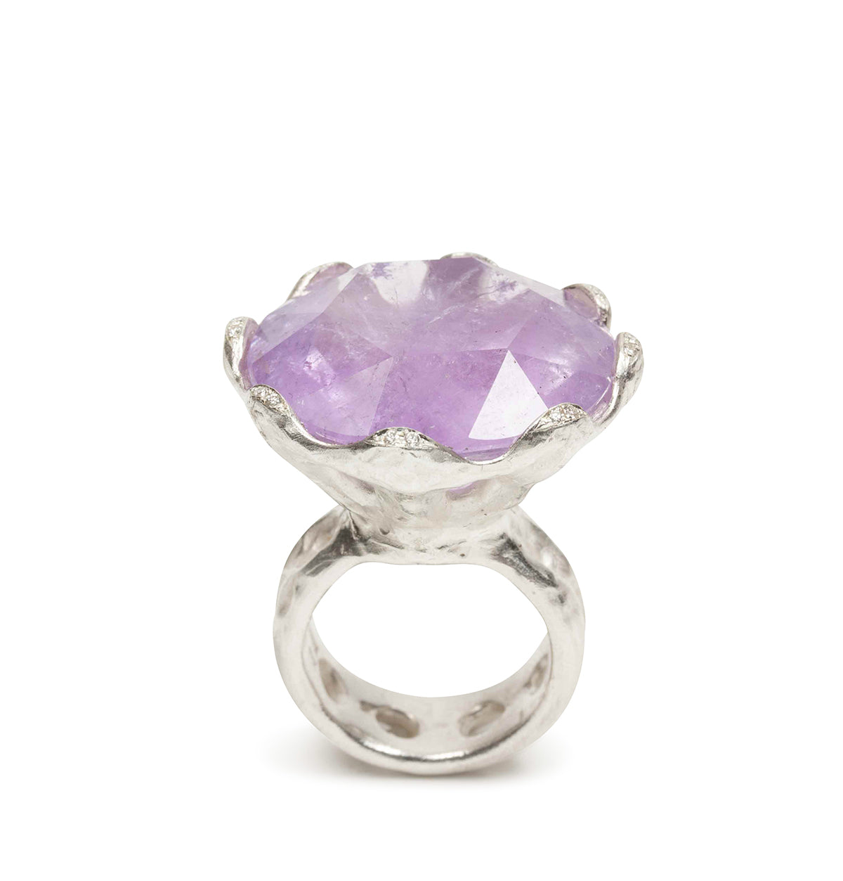 "Think big" Amethyst Ring - Goldschmiede Krack - Trauringe & Unikatschmuck aus Deidesheim