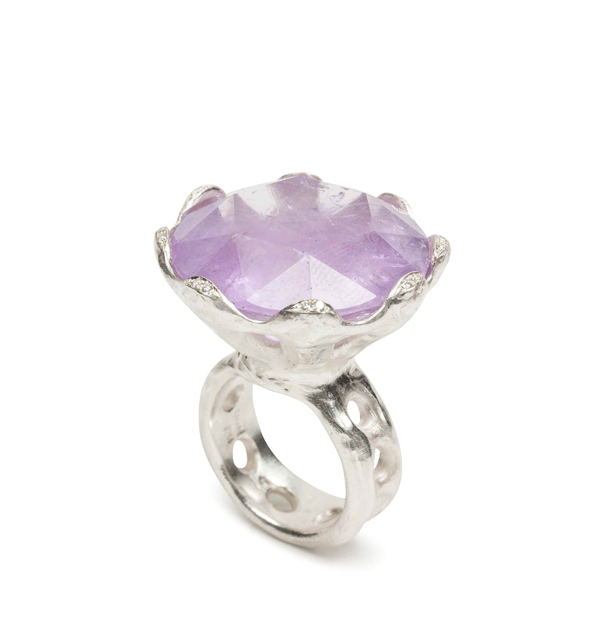 "Think big" Amethyst Ring - Goldschmiede Krack - Trauringe & Unikatschmuck aus Deidesheim