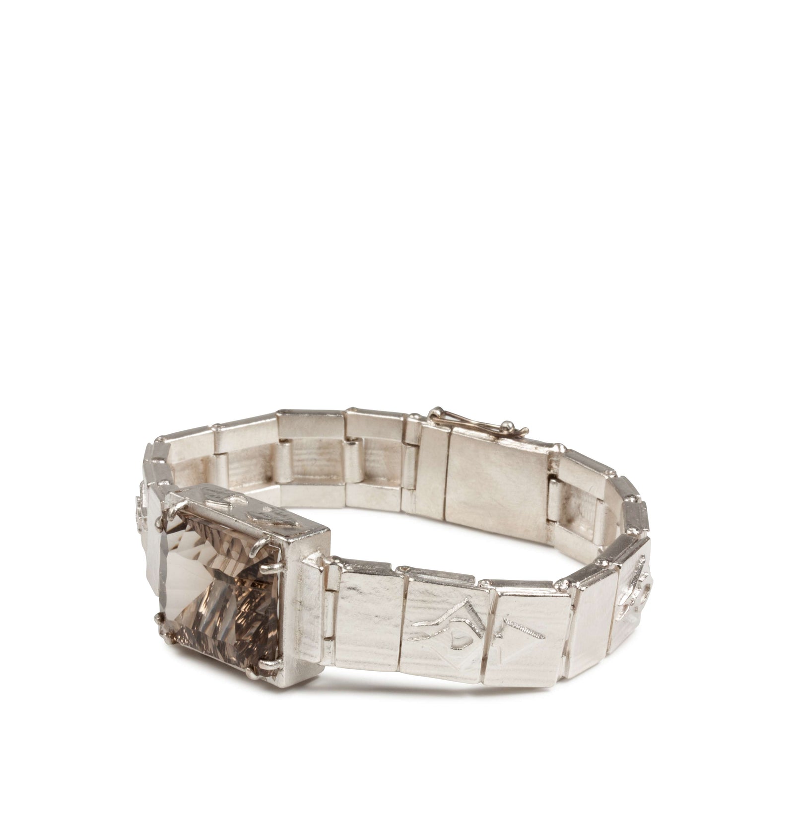 Rauchquarz Armschmuck - Goldschmiede Krack