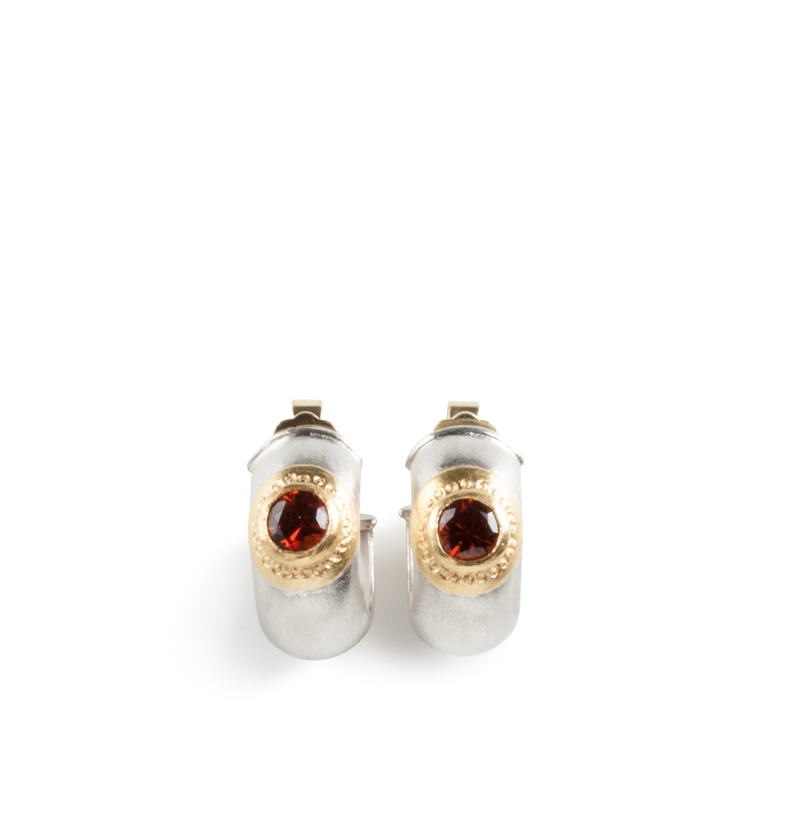 Spessartin Granat Ohrstecker - Goldschmiede Krack