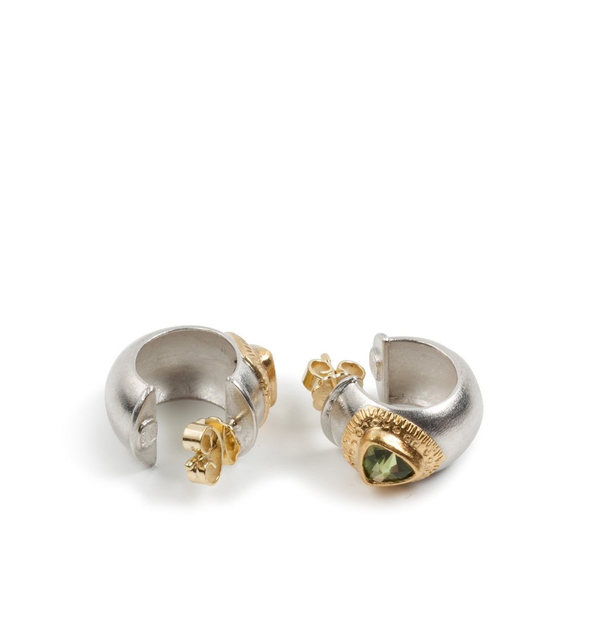 Peridot Ohrstecker - Goldschmiede Krack