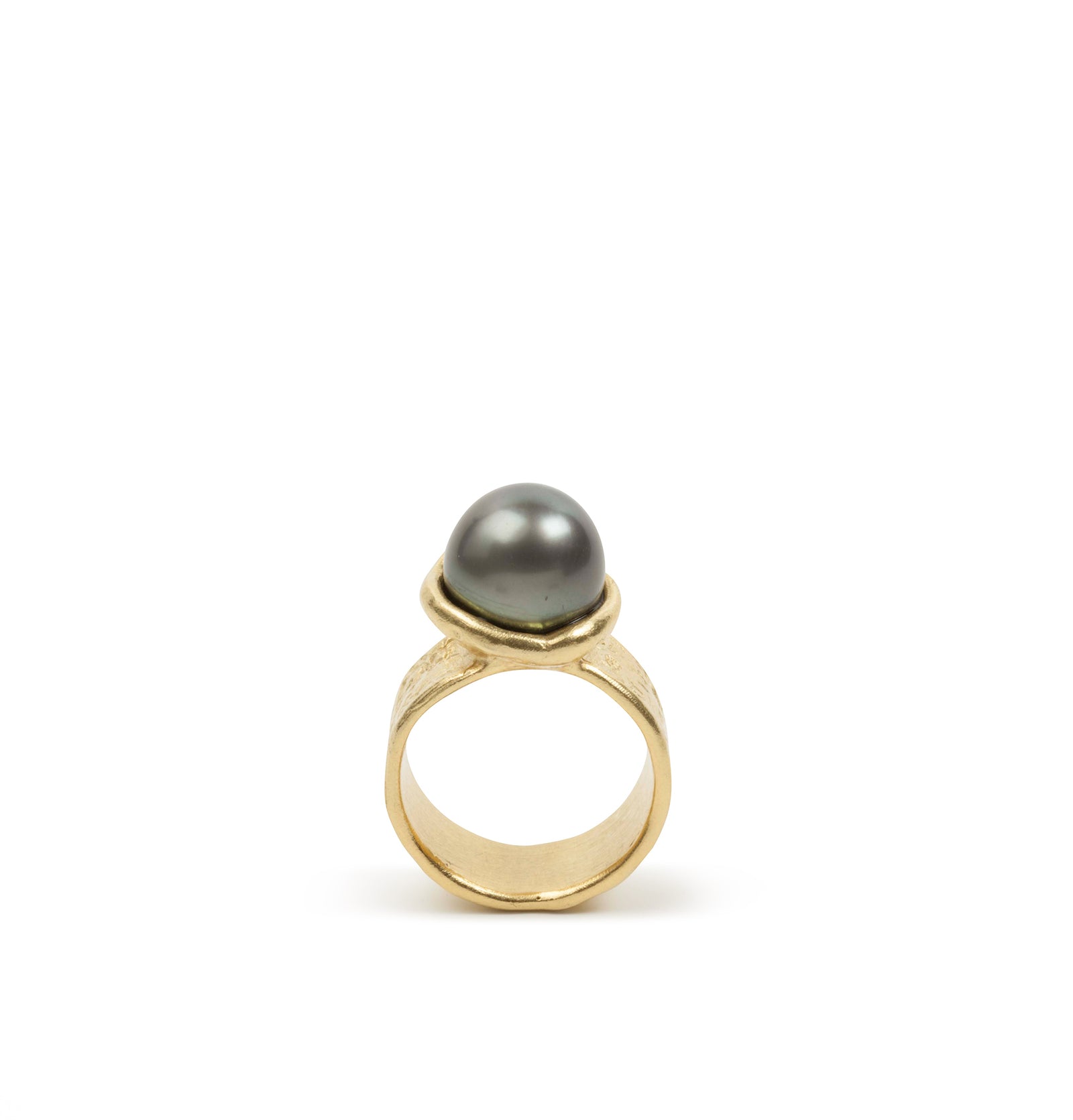Tahiti Zuchtperle Ring - Goldschmiede Krack